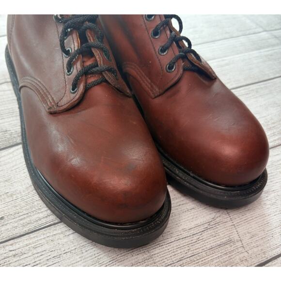 Red Wing Men’s 2245 SuperSole Electrical Hazard Steel Toe Work Boots Size 13D - Picture 6 of 11